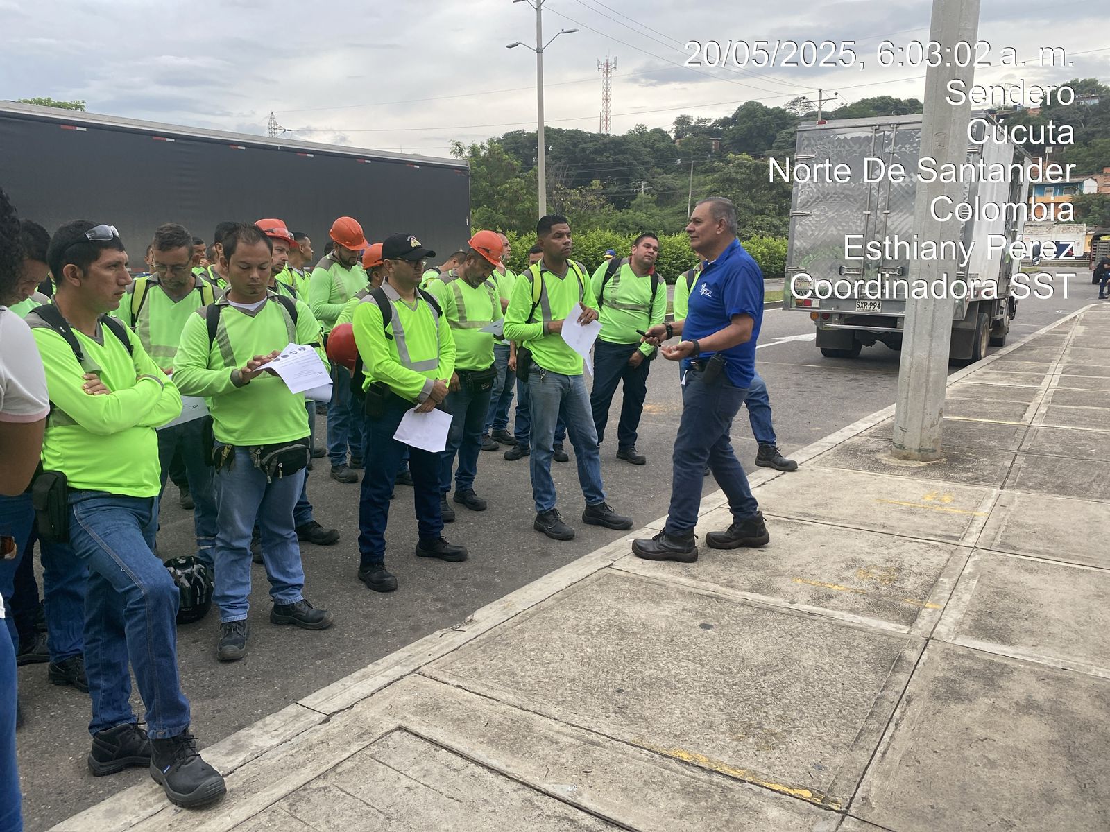 Evidencia de capacitación